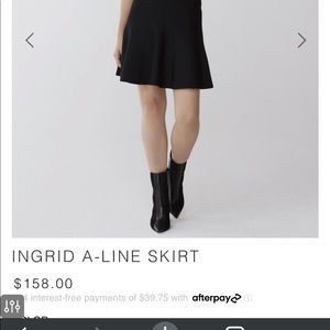 BCBG INGRID ALINE SKIRT